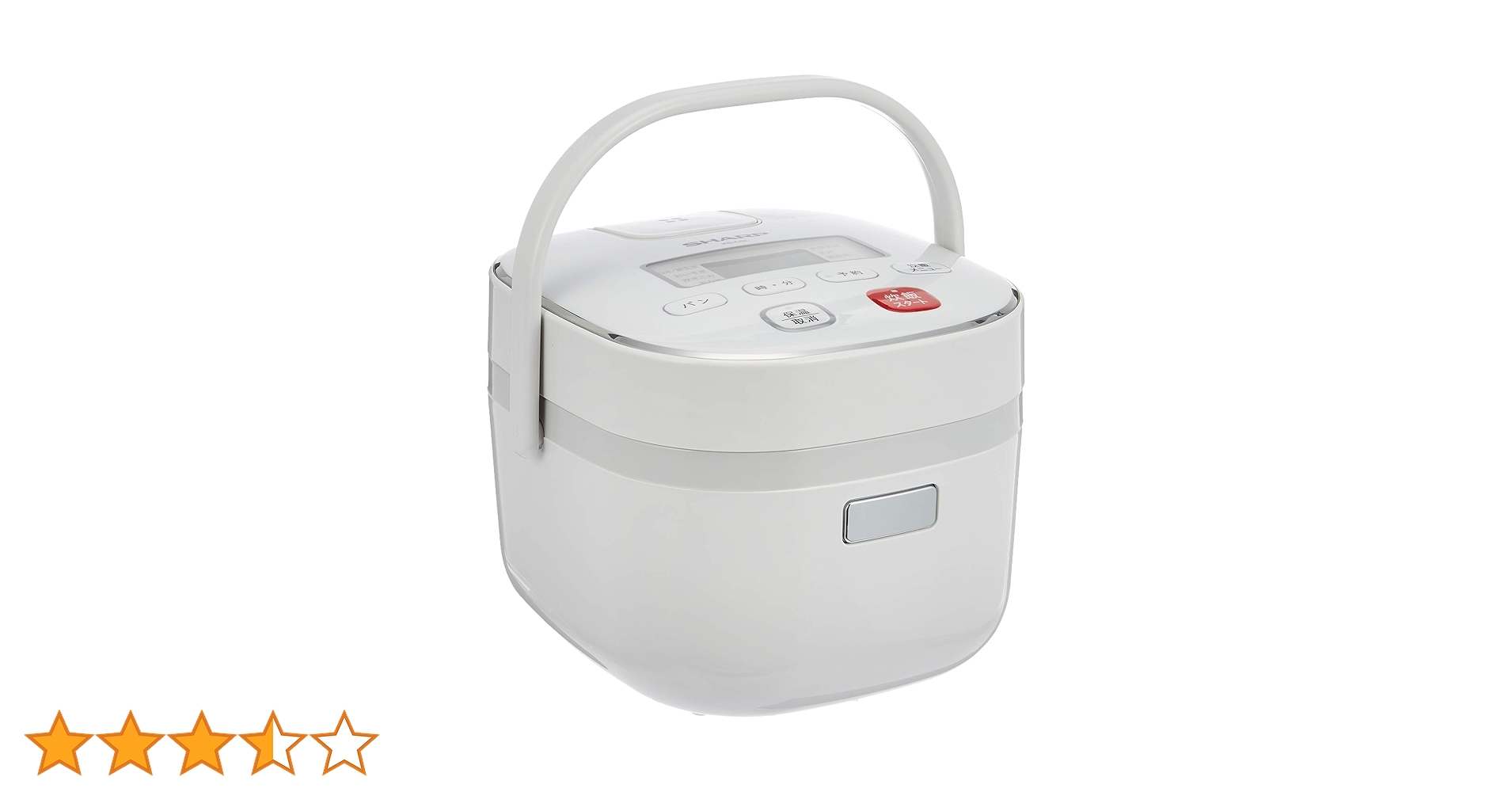 Amazon | シャープ マイコンジャー炊飯器 ホワイト KS-C5L-W